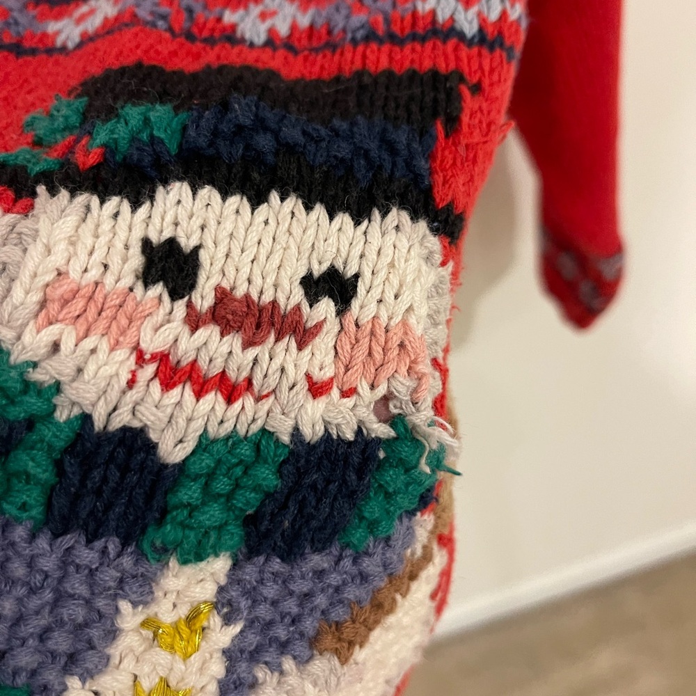 Festive Red Holiday Cardigan - Picture 7 of 14